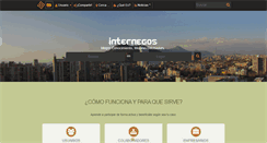 Desktop Screenshot of internegos.com